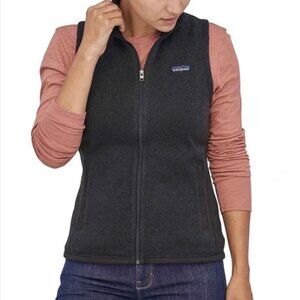 Patagonia Women’s Better Sweater Black Vest Size L